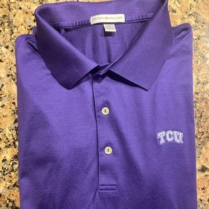 Peter Millar TCU Cotton Polo